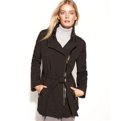 michael kors belt coat.